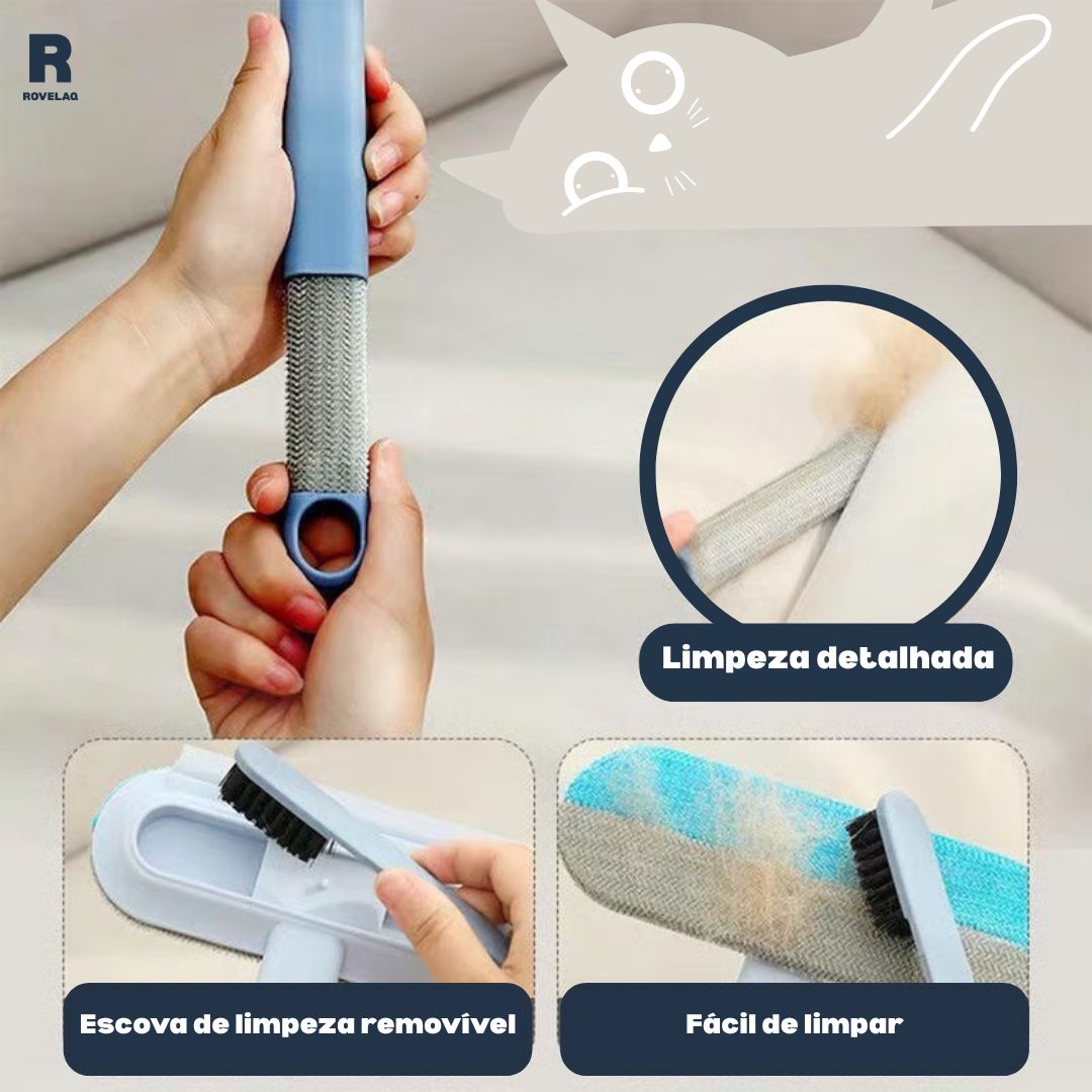 ✨ Escova anti-pêlos reutilizável – Especial para sofás e tecidos ✨