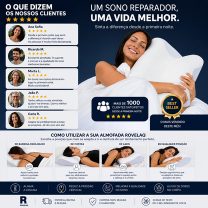 Almofada Cervical Ortopédica