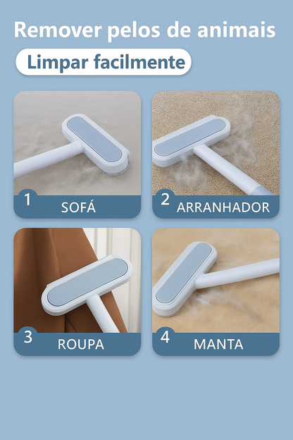 ✨ Escova anti-pêlos reutilizável – Especial para sofás e tecidos ✨