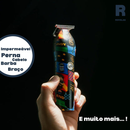 ✨ Máquina de cortar cabelo elétrica multifuncional – à prova de água e recarregável ✨