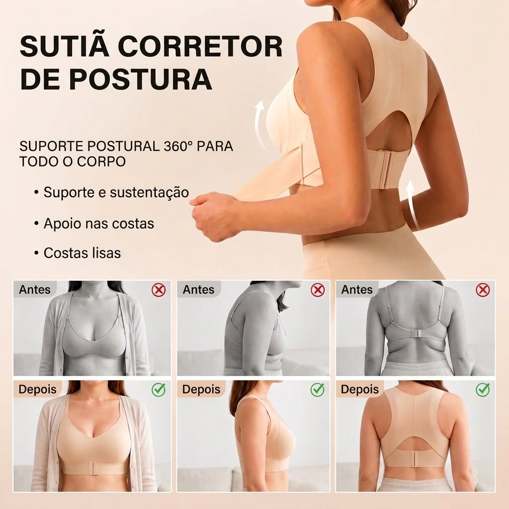 CloudFit Bra Conforto e Postura Perfeita