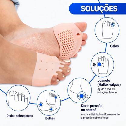 Almofadas Para Dedos Conforto Gel